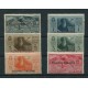 COLONIAS ITALIANAS EMISIONES GENERALES 1932 Yv AEREO 1/6 SERIE COMPLETA CON GOMA ALGO TONALIZADA 15 EUROS
